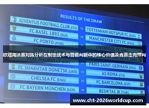 欧冠淘汰赛对阵分析在制定战术与晋级判断中的核心价值及竞赛走向预判